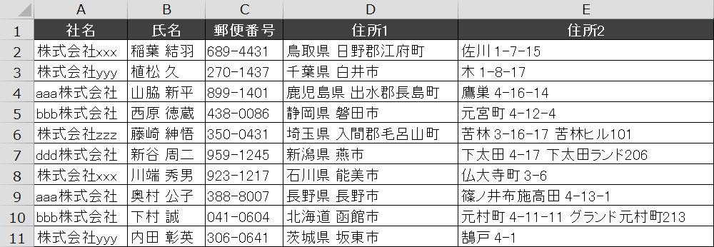 エクセルで宛名印刷をしたい人必見 差し込み印刷でdm発送作業が楽になる エクセルサプリ